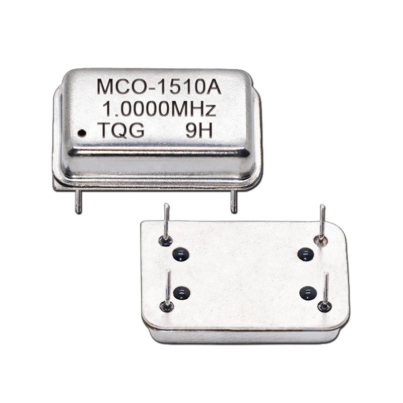 (2PCS) DIP-14 1M 1MHZ 1.000MHZ Rectangular Full Size Active Crystal Oscillator 3.3V-5V-Compatible 15PF 20PPM