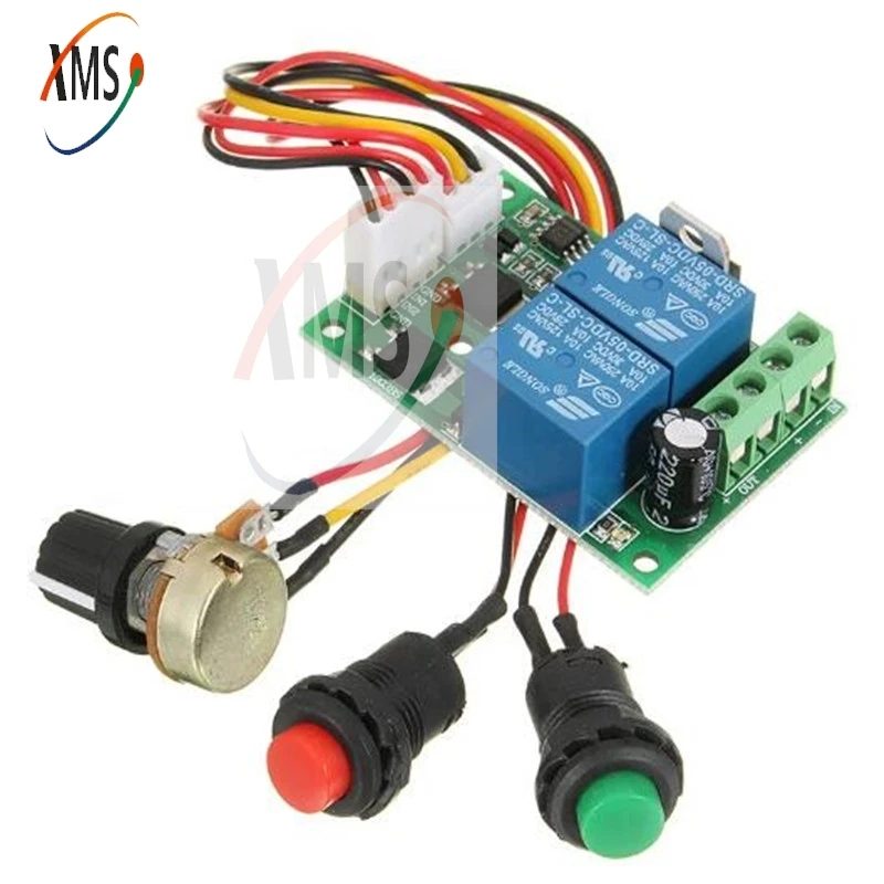 DC 6V 12V 24V PWM DC motor speed controller forward and reverse switch Linear actuator motor controller adjustable Speed Control