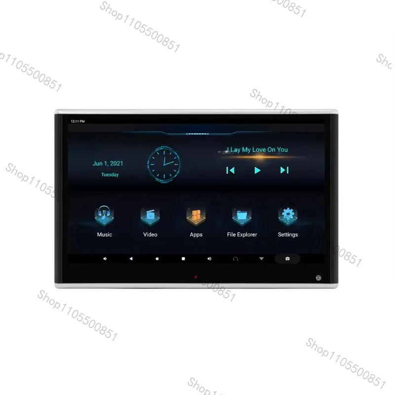 13.3 inch high definition car Android plug-in headrest wireless screen projection car rear entertainment car rear display