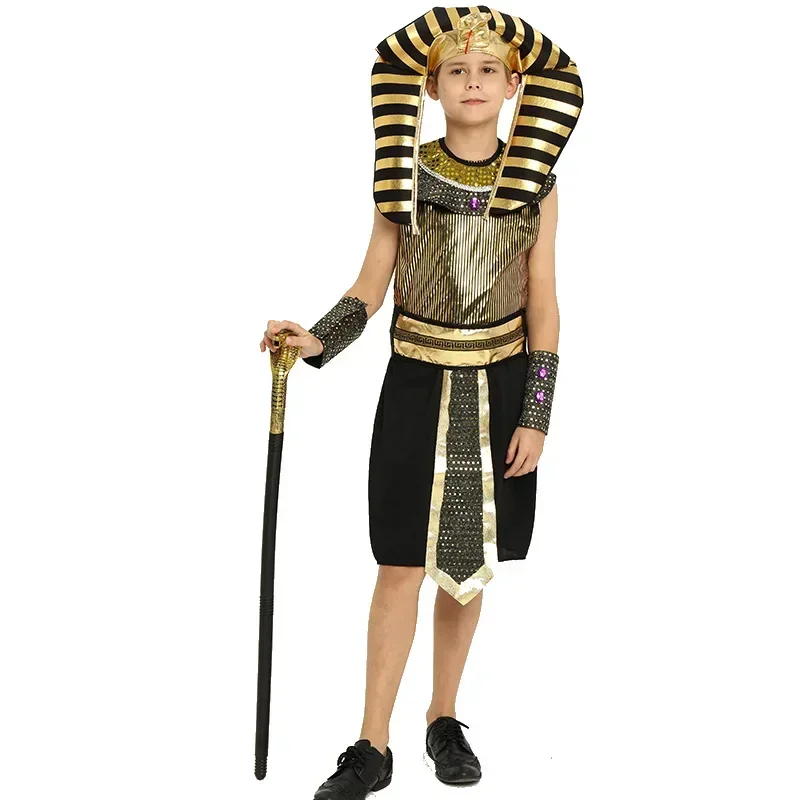 Carnival Egypt Princess Costumes Kids Girls Egyptian Pharaoh Cosplay Masquerad Costume Cleopatra Kids Egyptian Pharaoh Outfit