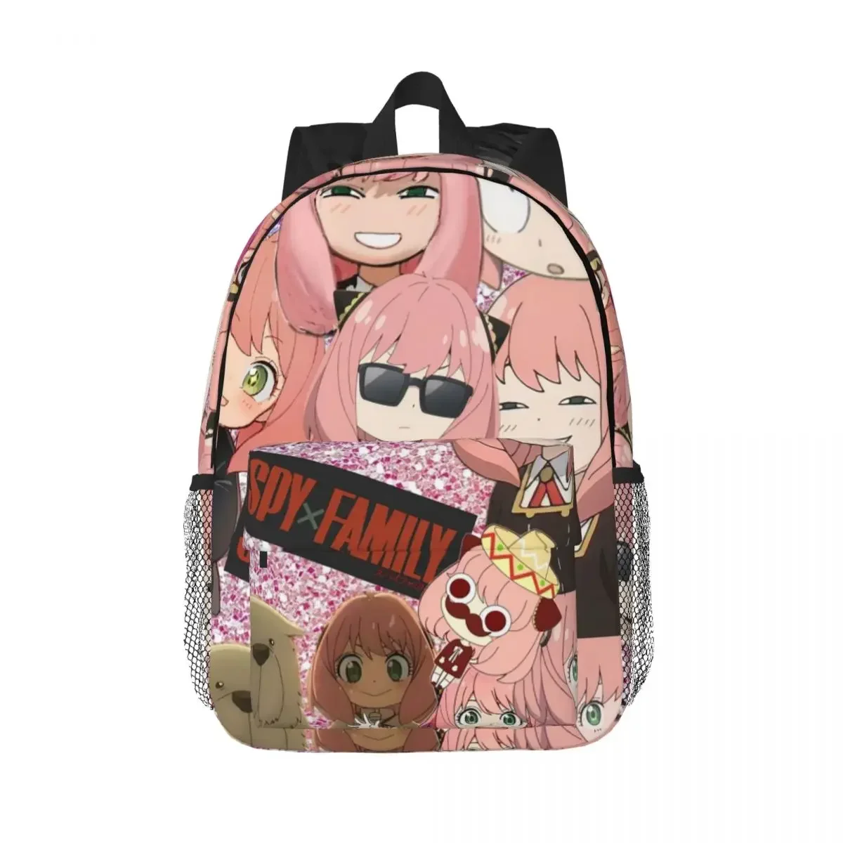 

Рюкзак Spy X Family Anime A-Anya с героями мультфильмов, рюкзак большой емкости для мальчиков и девочек, сумка для книг, сумки на плечо для мужчин, женщин, детей, школьная сумка