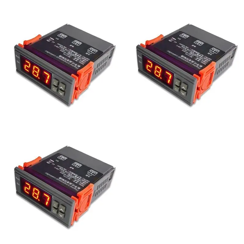 

A20F-3X MH1210W Digital Temperature Controller AC90-250V 10A 220V Thermostat Regulator With Sensor,Heating Cooling Control