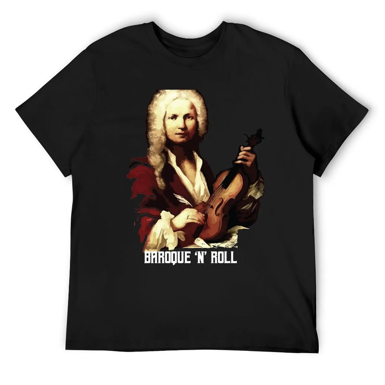 Baroque n 'Roll - Vivaldi T-Shirt tees hippie clothes boys animal print clothes for men