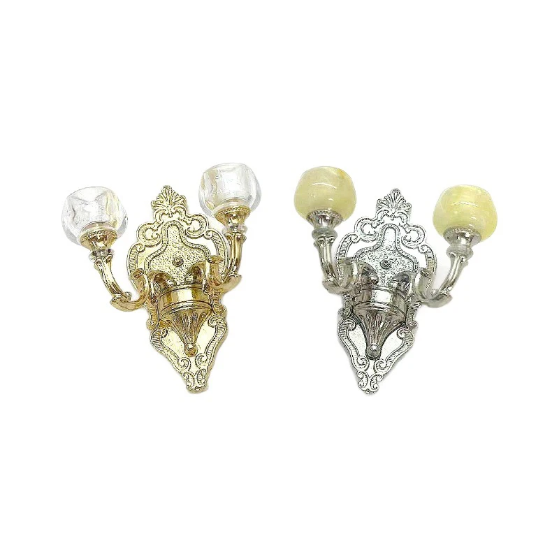 Ornamento de lustre modelo mini para casa de bonecas