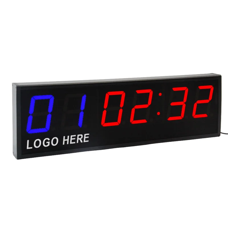 

CHEETIE CP50D Logo Printing High Quality 4 Inch LED Large Display Interval Timer 6 Digit Digital Crossfit Timer