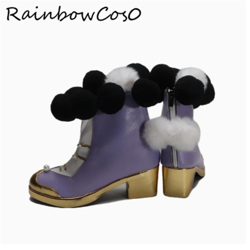 ROCCIA Rinascita Wuthering Waves Cosplay Shoes Boots Game Anime Halloween Christmas RainbowCos0 W4709