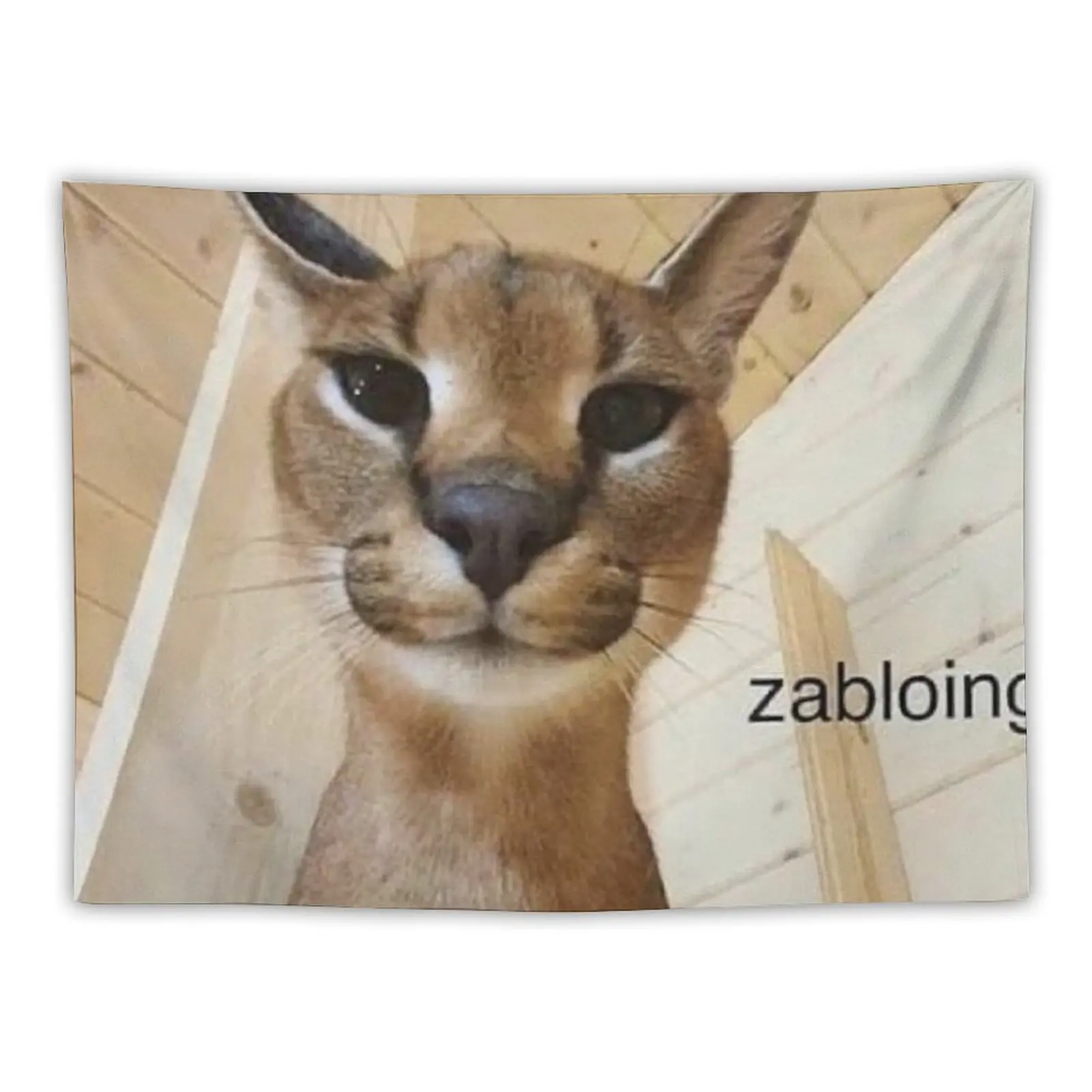 

Zabloing Floppa Tapestry Home Decorating Wallpapers Home Decor Decorative Wall Mural Room Ornaments Tapestry