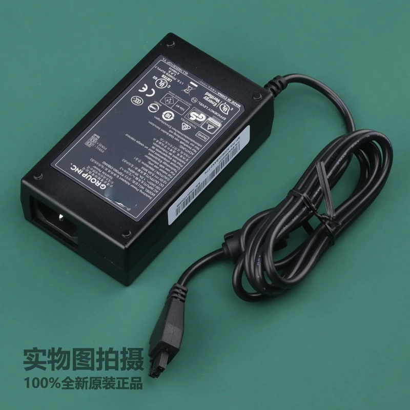 FSP060-DIBAN2 Power Supply for FortiGate 60D 90D 30E 50E 60E 80E Snap Double Hole 12V3A5A Power Adapter Cable 12V 3A 5A