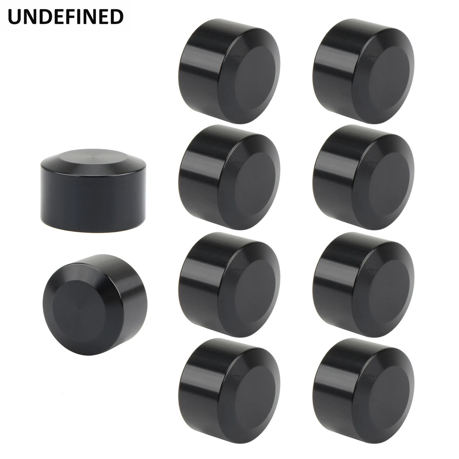Motorcycle Head Bolts Cap Cover CNC Schrauben Topper Caps Cover For Harley Sportster Touring Dyna Big Twin Cam Softail Black