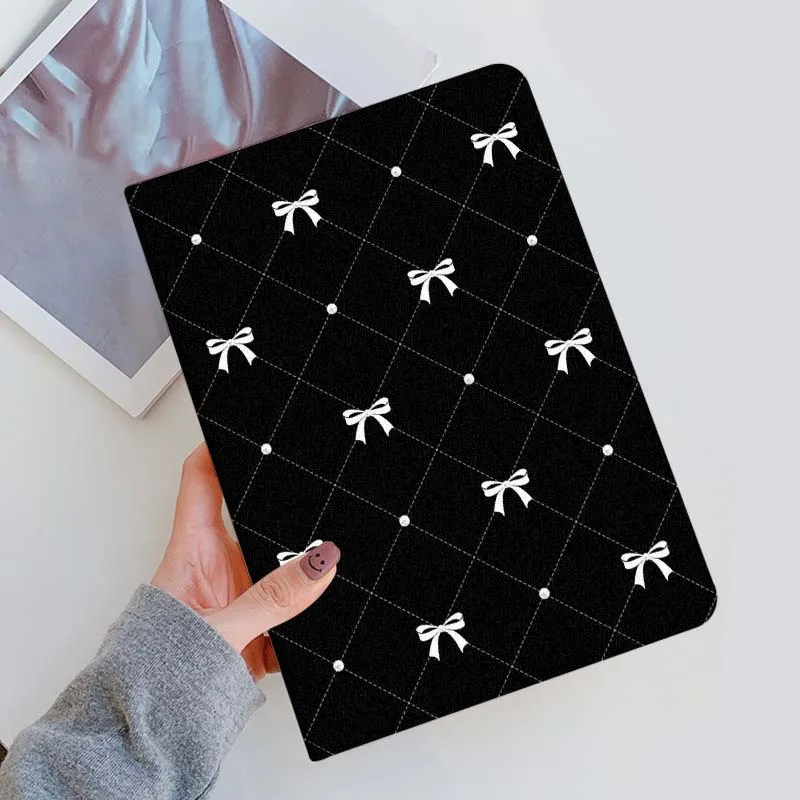 

Fashion Beautiful Bow Love For Vivo IQOO Pad Pad2 Pad3 Pad5 Air SE Pro 11 11.5 12.1 12.3 13 inch Foldable Cover Tablet Case
