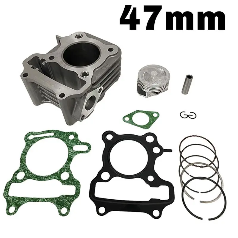 Für SYM50 Für SYM70 Mio 50 Allo 50 Cello 50 Kompatibel 47 Mm Motorrad Motor Zylinder Kolben Kit-Y31A