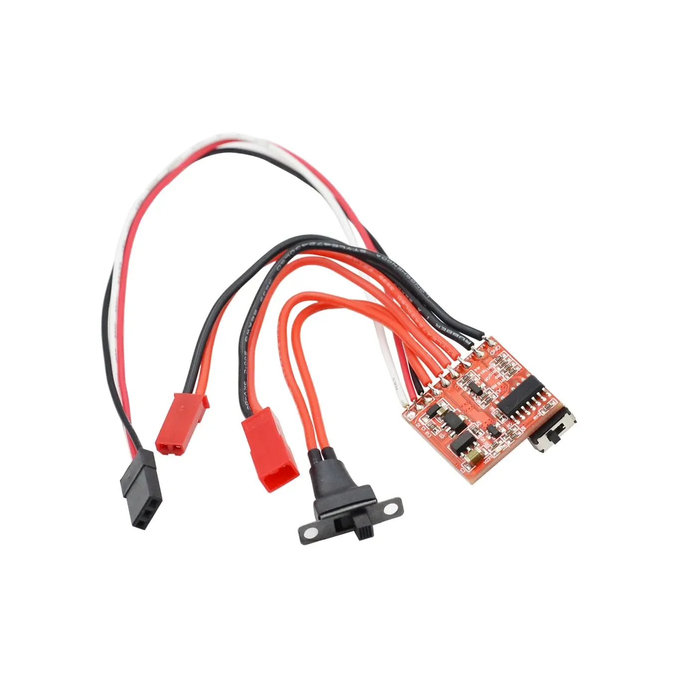 Bidirectional brush ESC with brake 10A 20A 30A Non-brake switchable RC RC model car boat