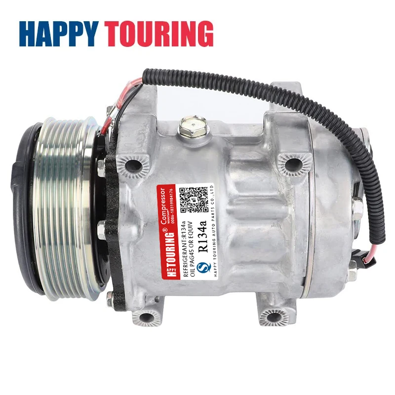 SD7H15 8244 7465  Conditioner AC Compressor for Massey Ferguson 4281803M1 3806-7000 38067000