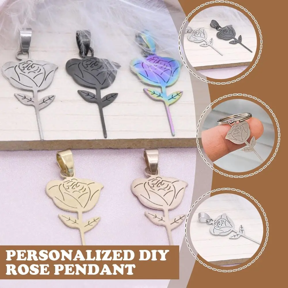 Silver Rose Shape Steel Needle for Smartphone Sim Card Tray Removal Eject Pin Key Tool Universal Thimble F1X4