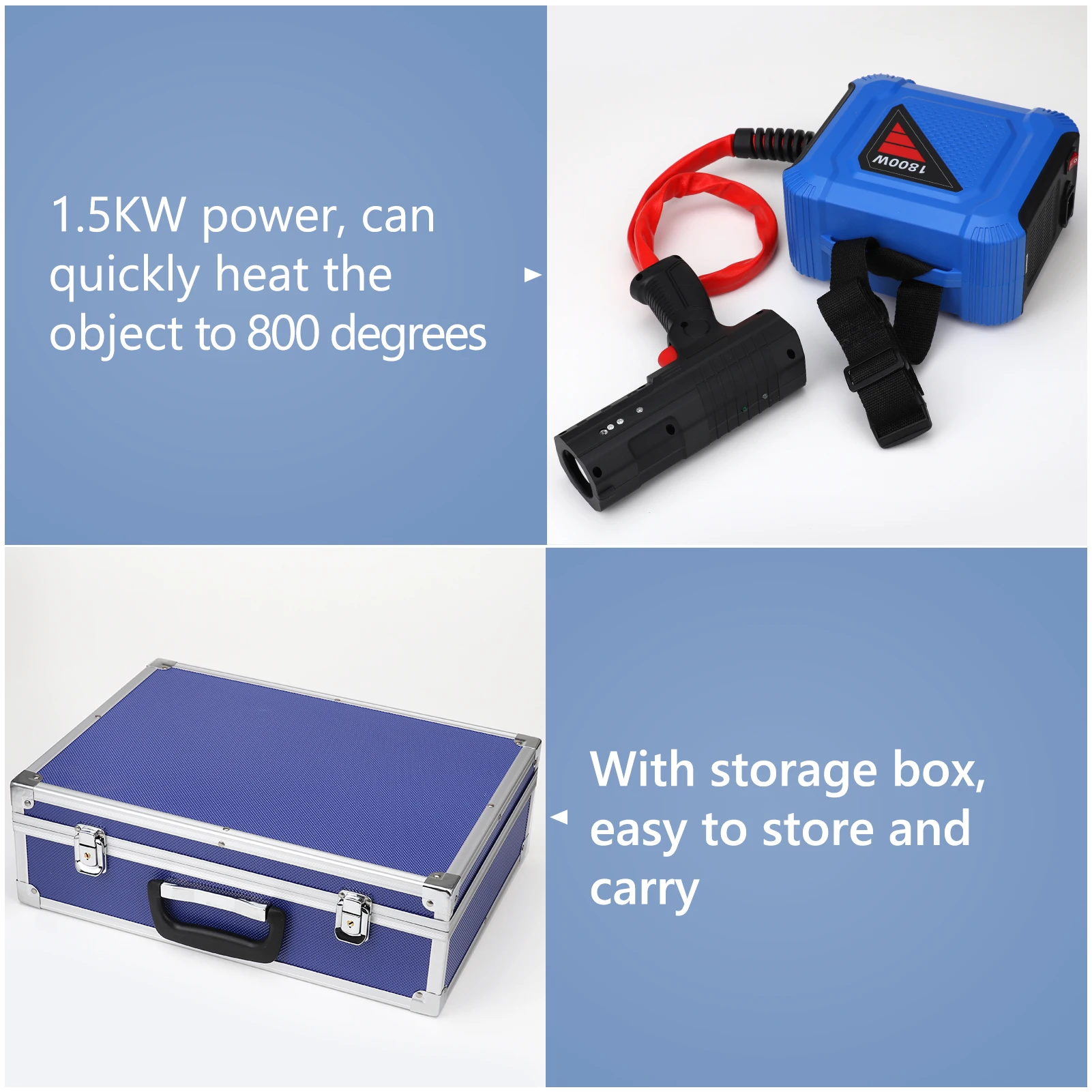 NEW 1800W Magnetic Induction Heater Portable Flameless Heat Induction Heating Circuit DIY for Car Repair Bolt Remover Tools