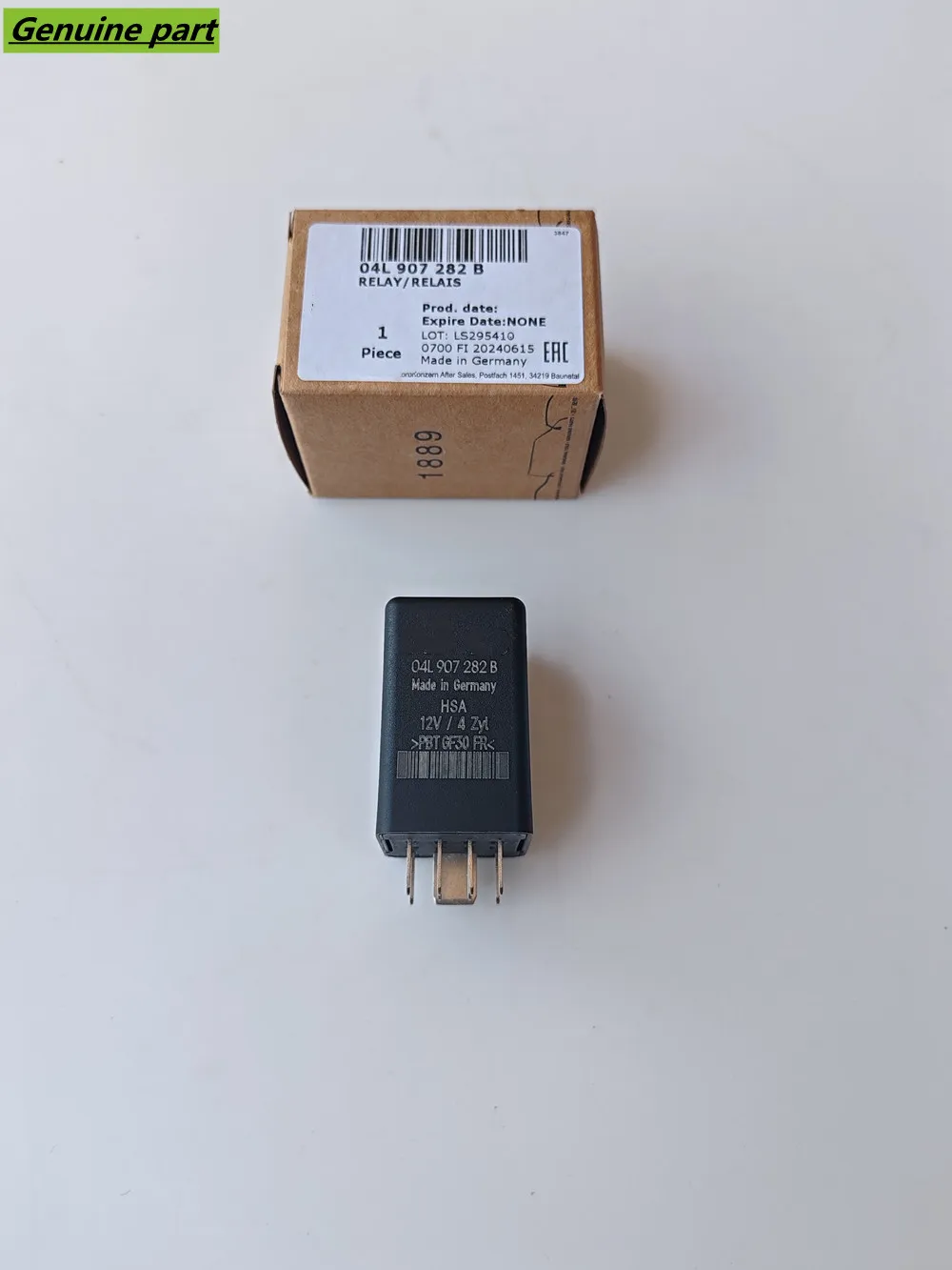 Made In Germany Genuine Glow Plug Relay Control Unit Module OEM 04L907282B 0281003085 038907281B 132129 For Vw Audi Seat Skoda