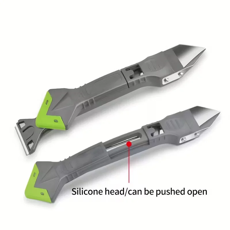 Gap Shovel Grout Scraper Window Cleaning Tool Squeegee Caulk Glue Remover Sealant Smooth Silicone Filling Tool Spatula