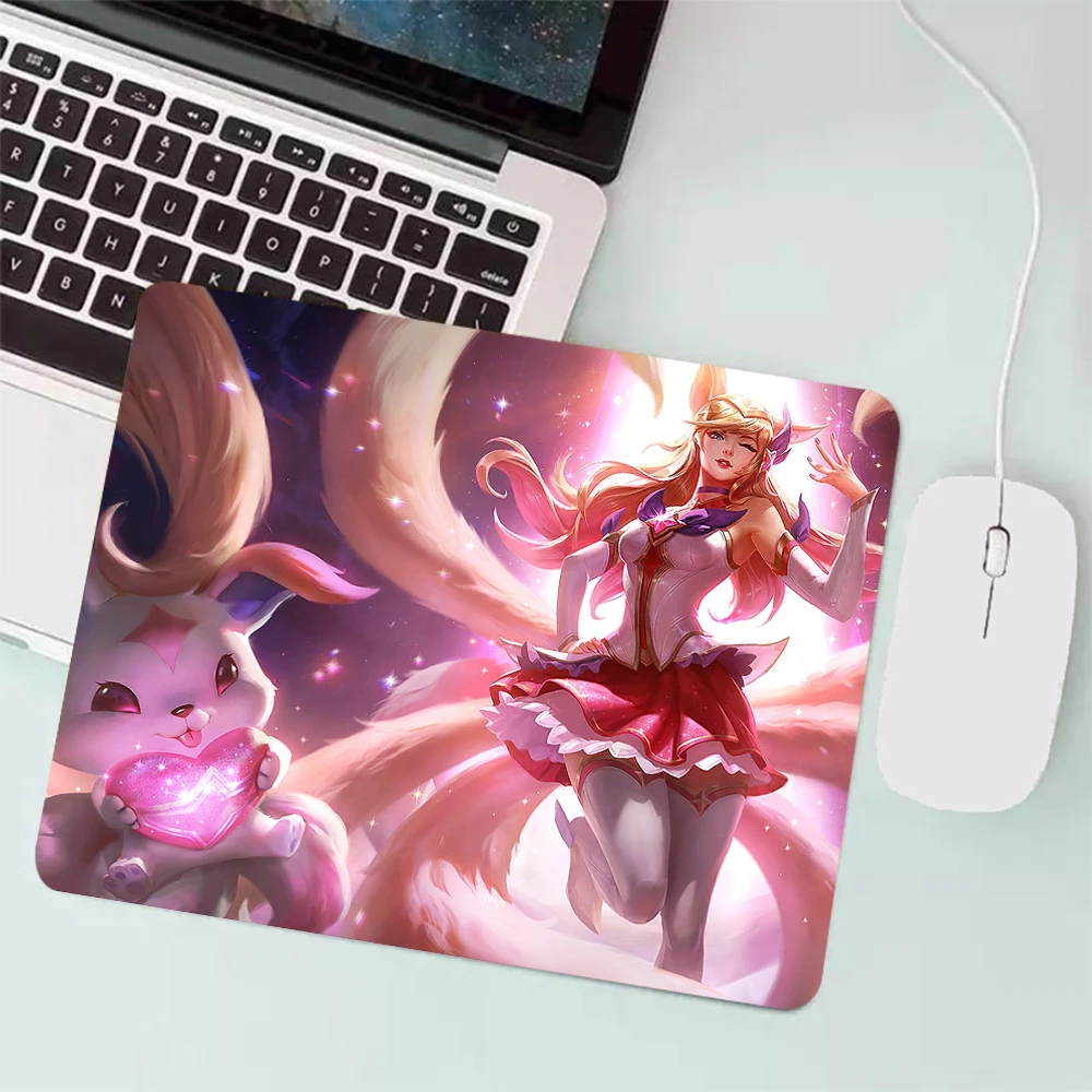 League of Legends Star Guardian Skin Small Gaming Mouse Pad PC Gamer Keyboard Mousepad Computer Office Mouse Mat Laptop Desk Mat