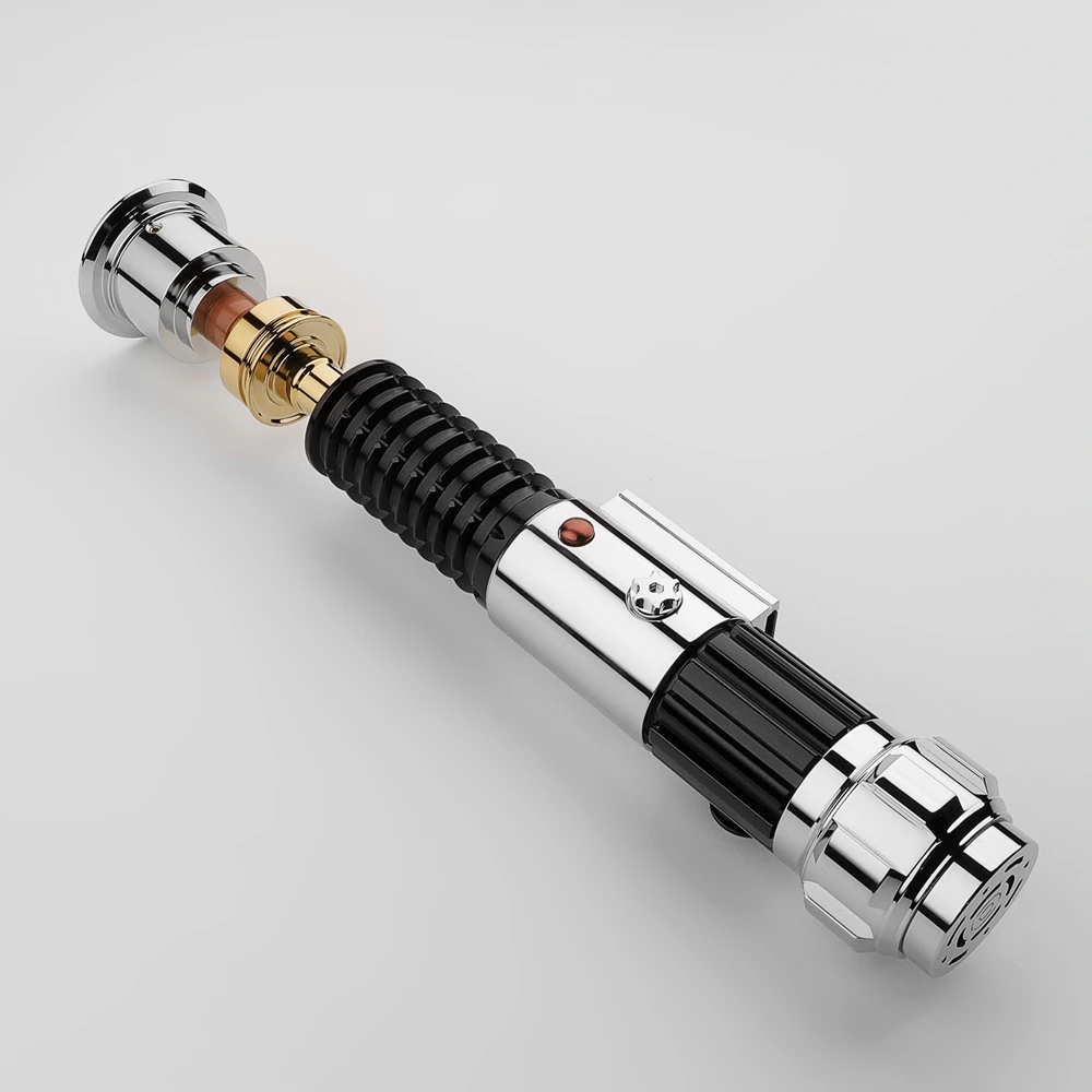 Laser Saber EP3 Obi Wan Kenobi Lightsaber Metal Hilt Heavy Dueling 20 Sound 34 RGB Smooth Swing Cosplay Xenopixel Laser Saber