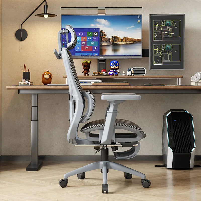 AOLIVIYA Chair Hollow Sedentary Computer Chair Home Office Chair Comfortable Ergonomic Study Desk Student  Backrest