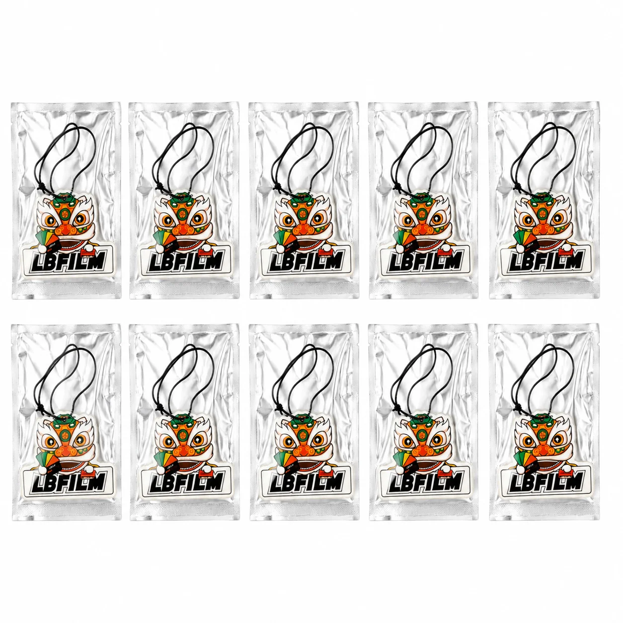 1/5/10PCS Car Air Freshener Hanging Long Lasting Fragrance Diffuser Auto Perfume Pendant Car Interior Ornament Accessories