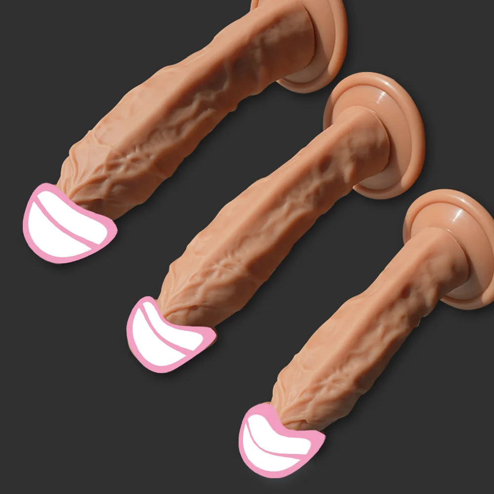 Silicone Realistic Dildo for Women Sex Machine Dick Anal Vaginal Stimulation Big Penis Adult Sex Toys Dildo for Women man 18