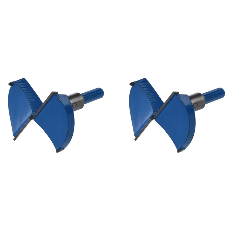 

WCS-2Pcs 70Mm Cutting Diameter Hinge Boring Drill Bit Blue Gray