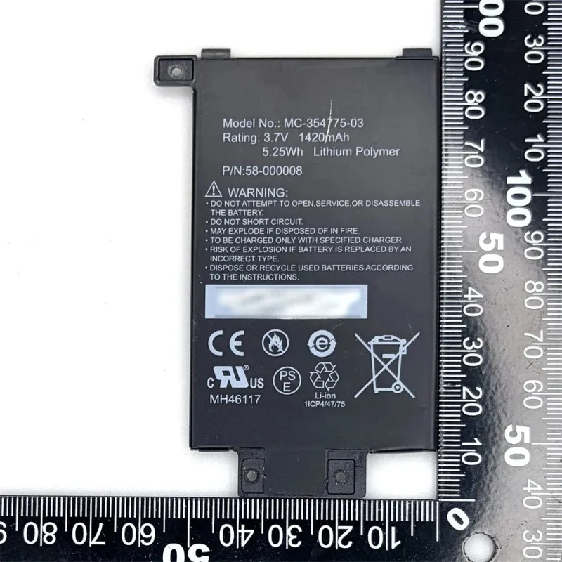 Replacement Battery MC 354775 03 1420mAh 3 7V For Amazon Kindle Paperwhite 1st Gen EY21 E Reader