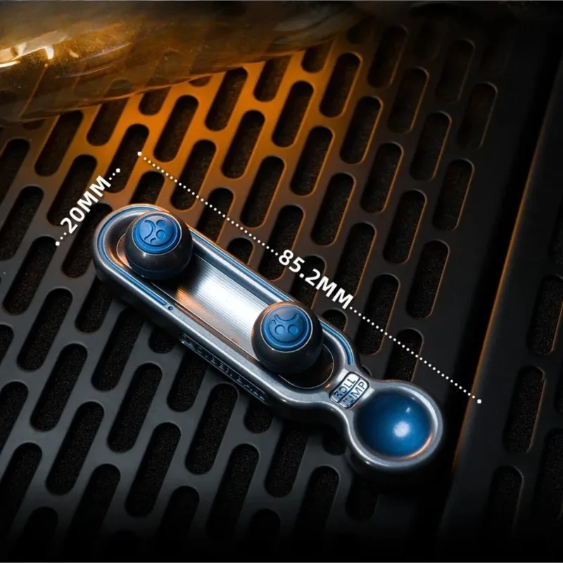 Jouets en métal Dz Cyber Ball rebond Push Slider Fidget jouet perle Spinner nouveau Design Original limite élastique Edc Gadgets Fidget jouets