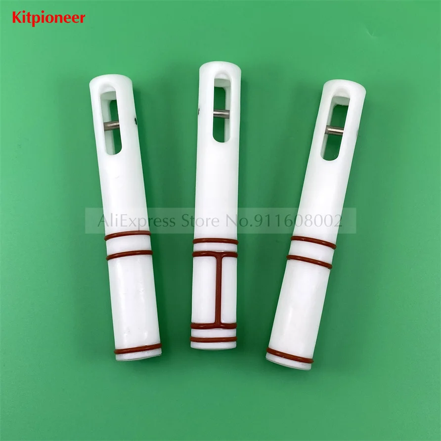 Three Pieces Valve Rods MK Soft Ice Cream Machine Discharge Valve Pistons Spare Parts Accessories Fittings Outer Diameter 24mm