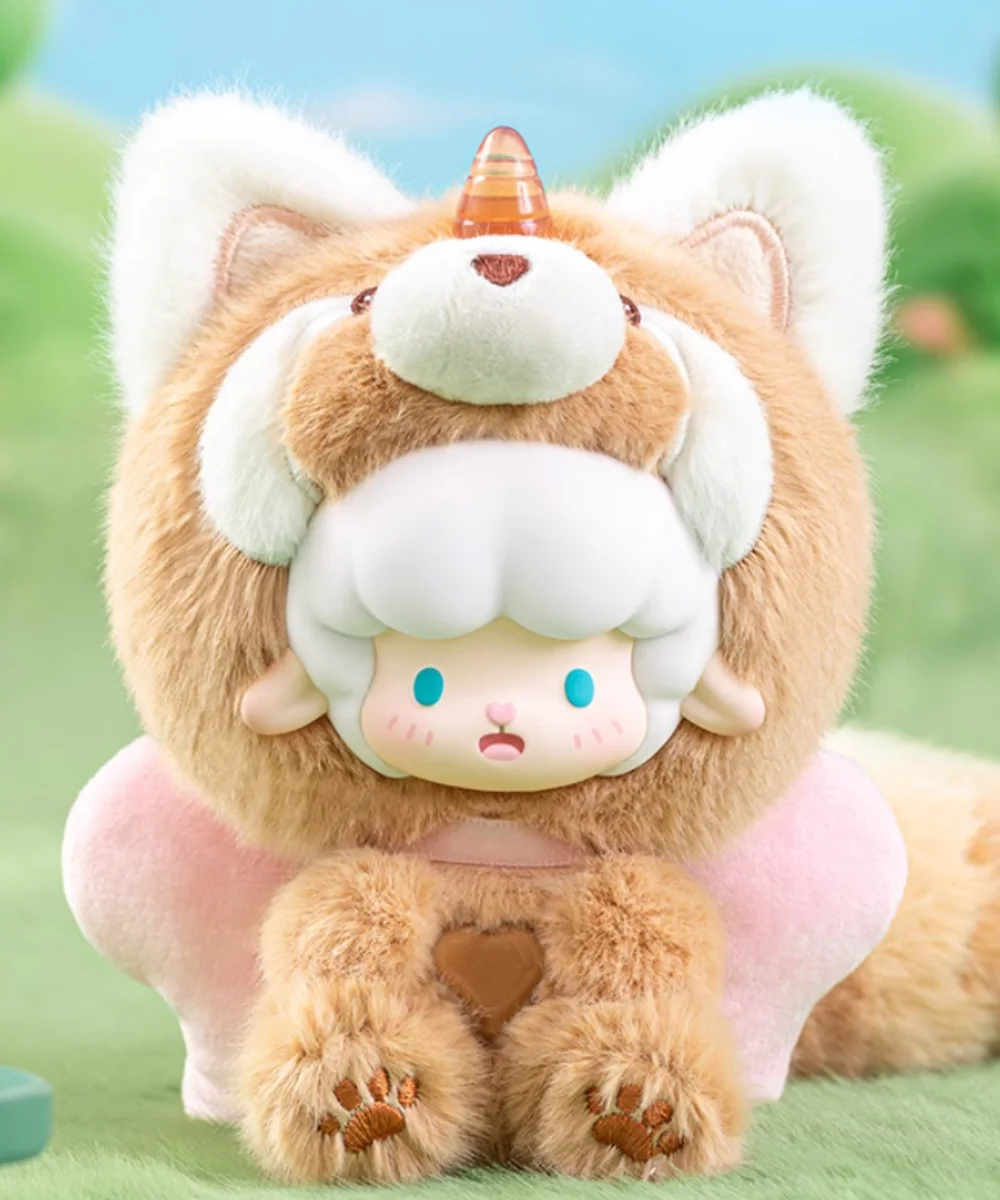 Curly Sheep Cyun Big-Tail Critter Crew Series Blind Box Vinyl Figure Cute Collectible Kawaii Mini Decor Desktop Toys Gift