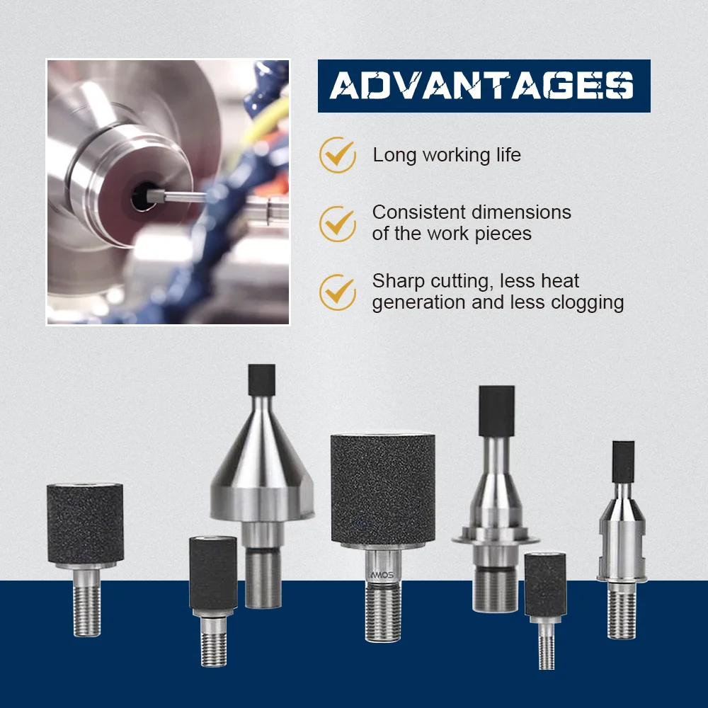 Vitrified Bond CBN Internal Grinding Wheels For Jig & Bore Grinding | Custom CBN Profile Grinding For Precision Applications
