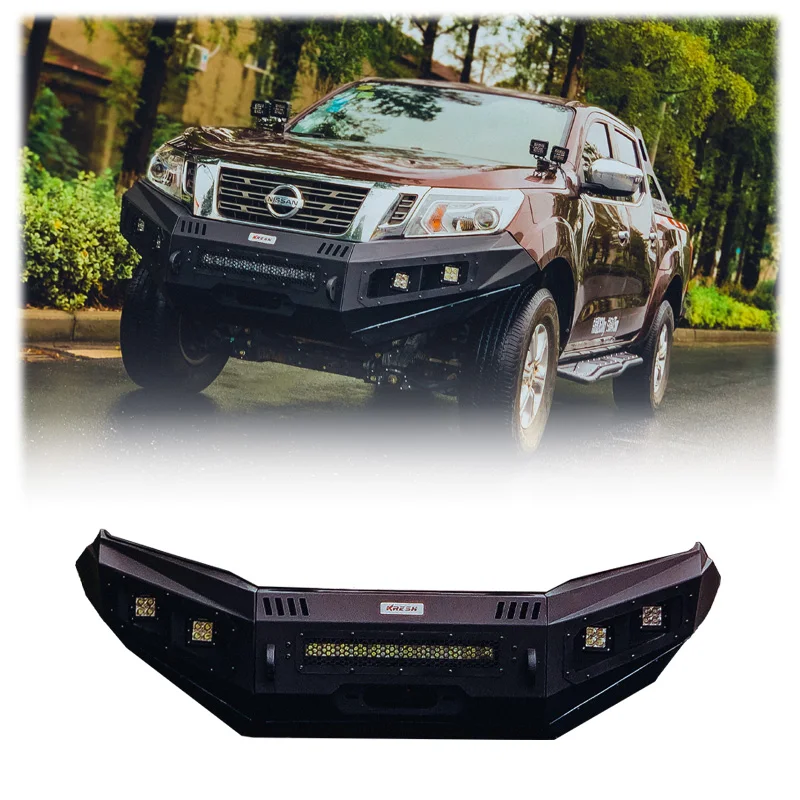 

Top High Quality Steel Front Bumper for NP300 NAVARA Pick-up New Condition Offroad Exterior Accessories for NISSAN