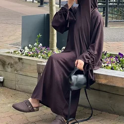 Marok kanis che Party Eid Ramadan Mubarak Abaya muslimische Maxi kleid Dubai bescheidene Kaftan Femme Truthahn Islam Kleid Jalabiya Vestidos lässig
