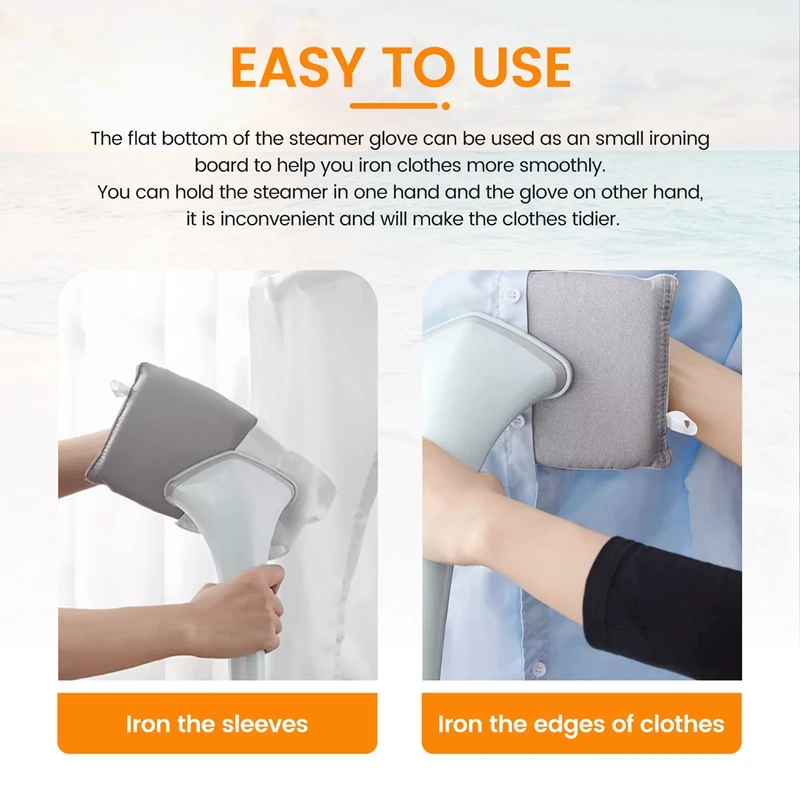 Garment Steamer Ironing Gloves Anti Steam Glove Heat Garment Steamer Mitt, Garment Steamer Accessories-AT35
