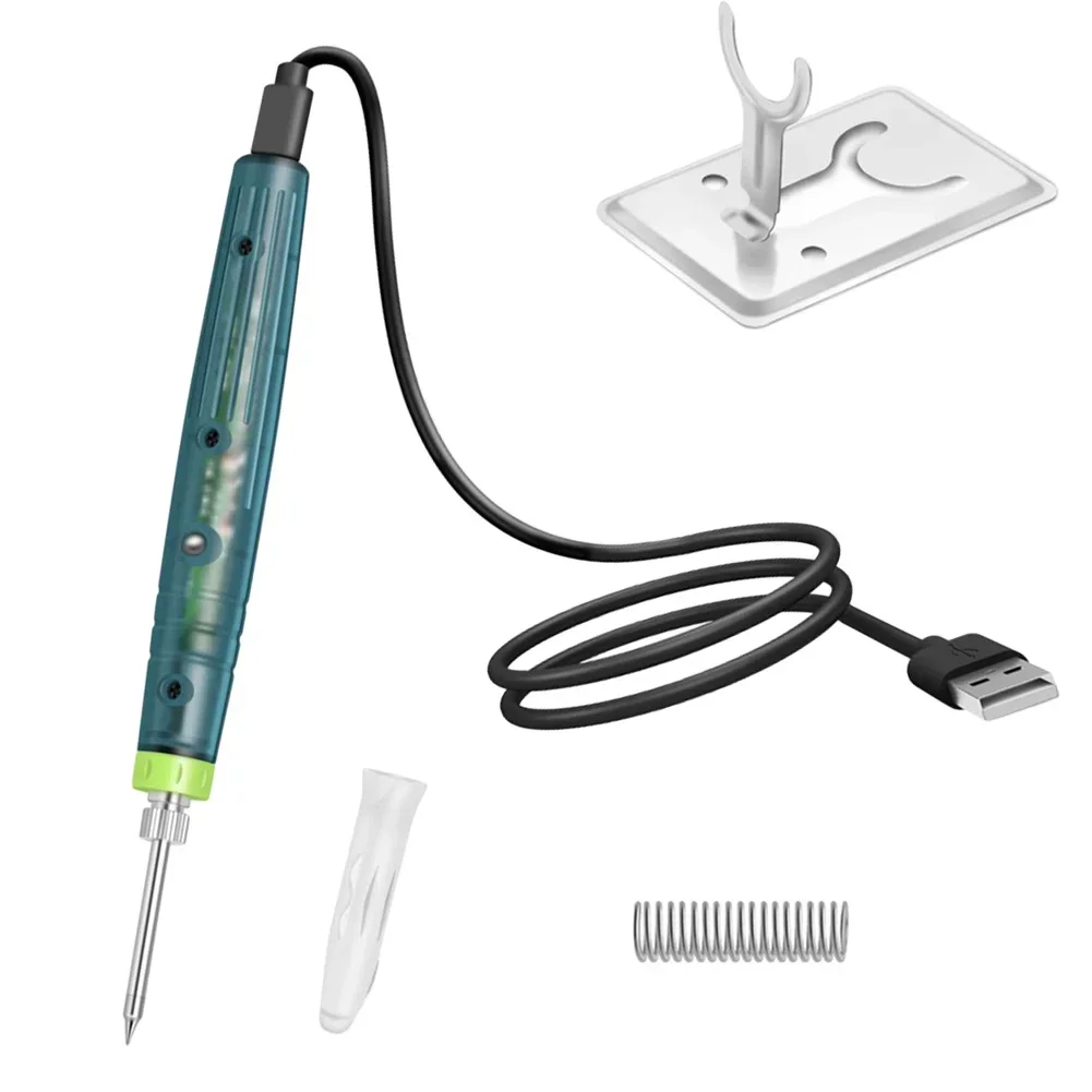 

Soldering Tools Soldering Iron Set Welding Tool USB Powered Soldering Iron with Fast Heat Up and Cool Down Feature