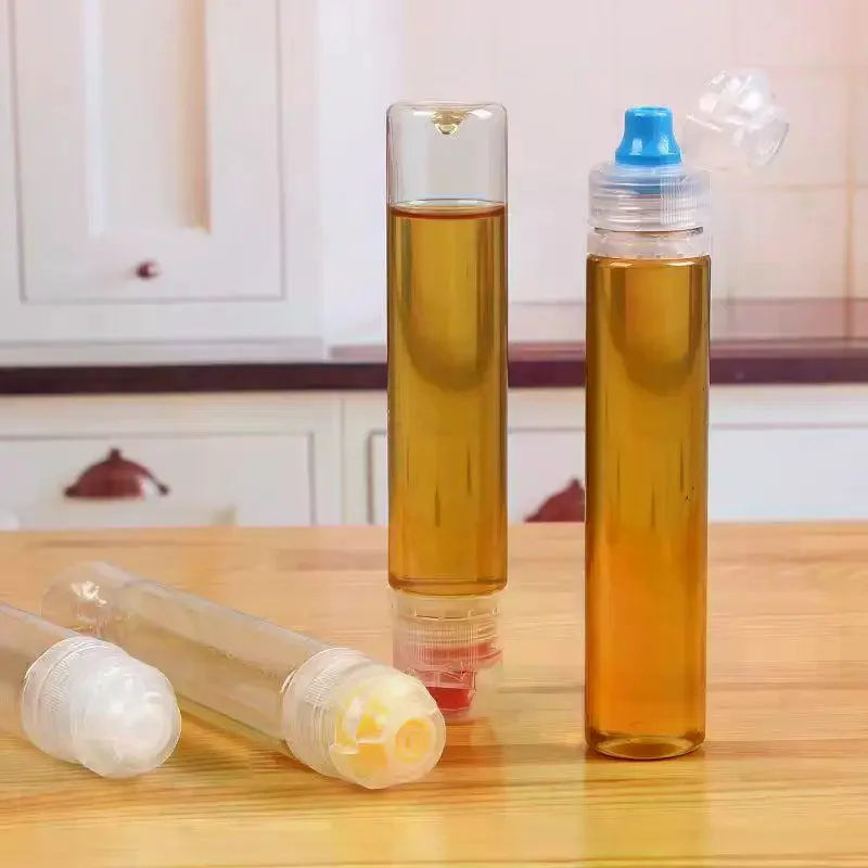 Honey Dispenser Bottle 95ml Non-Drip Mess-Free Pouring Squeeze Pot Vinegar Oil Syrup No Leak Precise