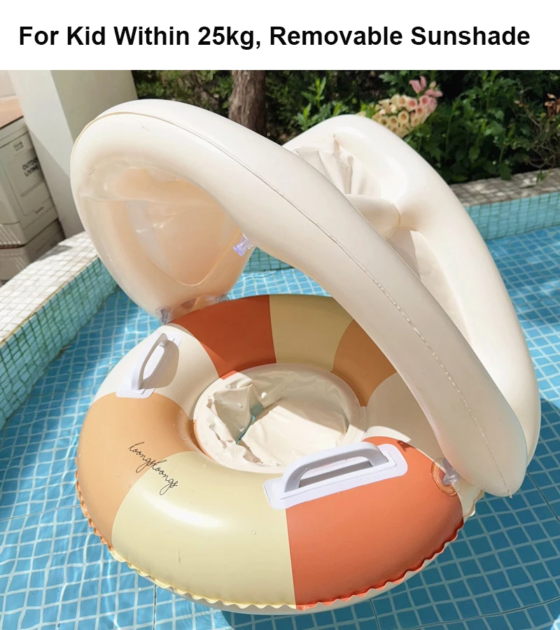 Rooxin Pool Float Baby Swim Ring Tube Opblaasbare Zwemstoel Ring Voor Kid Kind Zwemmen Cirkel Strand Water Speeltoestellen