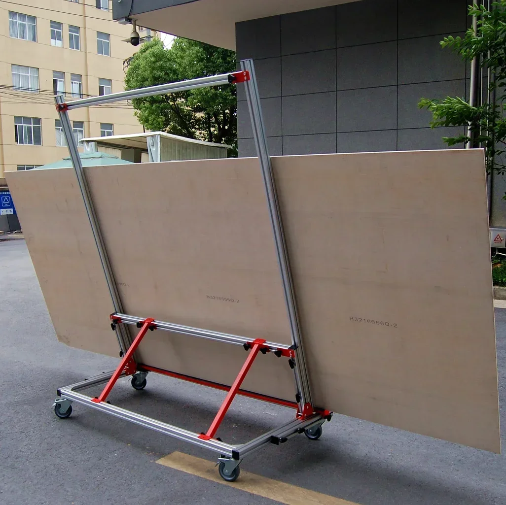 Raizi Large Format Tiles Tools Racking Transport System Tile Carrying Cart