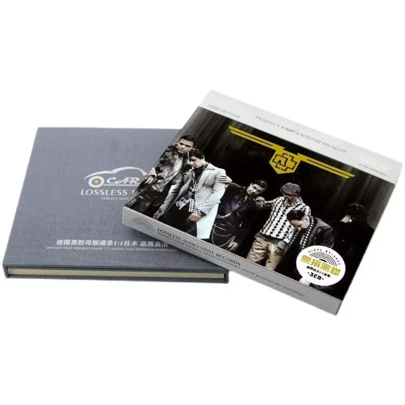 

Metal Till Lindemann Music CD Greatest Hits Album Herzeleid 3pcs Music Record Cosplay Walkman Car Soundtrack Box Collection Gift