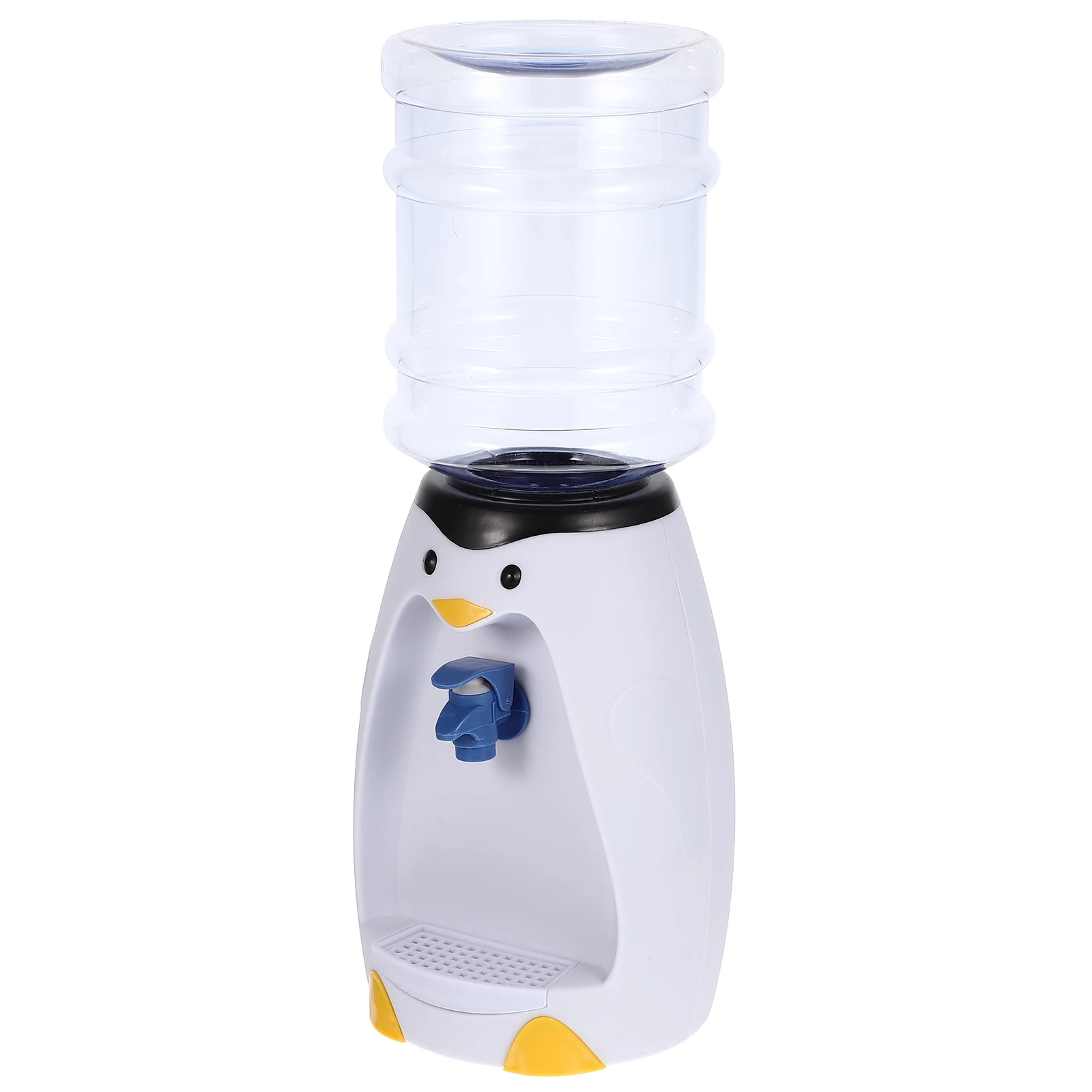 

Cartoon Water Dispenser 2000ml Cute Penguin Mini Manual Drinking Machine for Kids Small Plastic Kawaii Portable Compact Tea Room