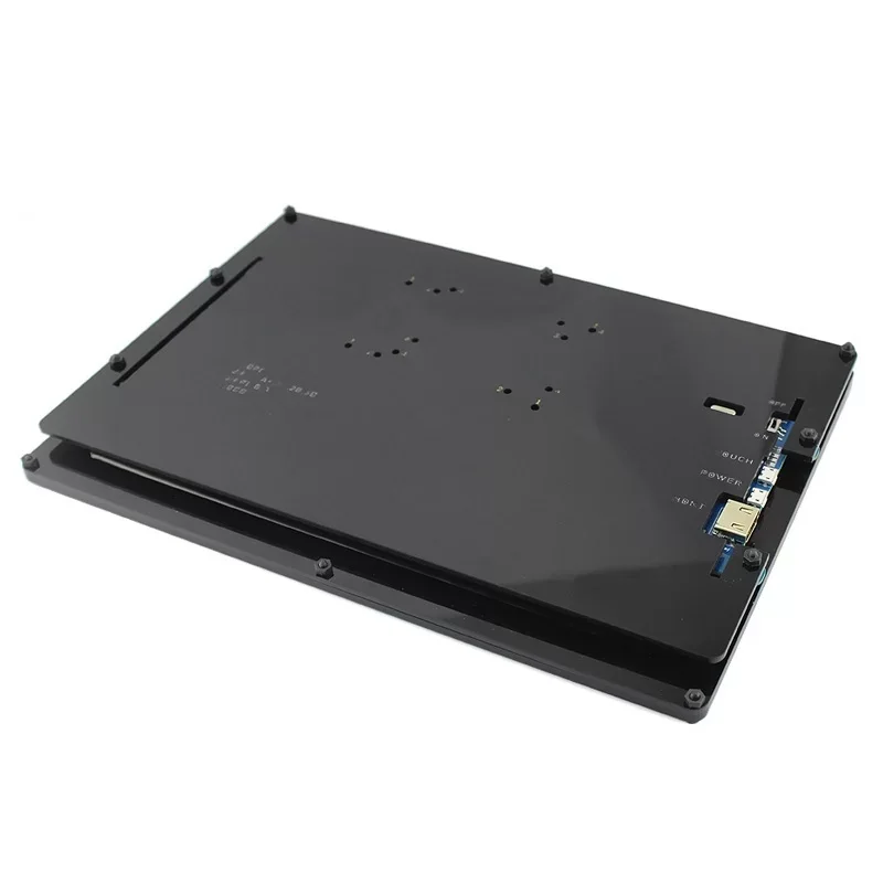 Imagem -05 - Monitor Portátil 10.1 Ips Touchscreen 1280*800 Cor Pontos Capacitivo Touch Screen dc 5v Hdmi-compatível para Raspberry pi