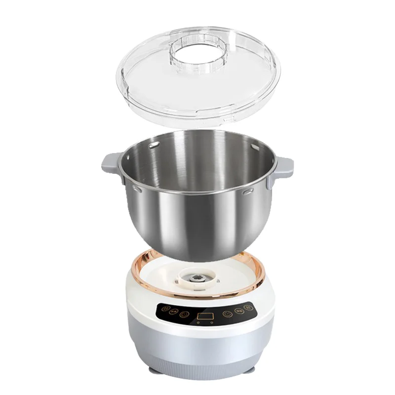 Newest 3.5L-7L Electric Stainless Steel Dough Mixer Machine for Flour Cake Household Baker's Tool