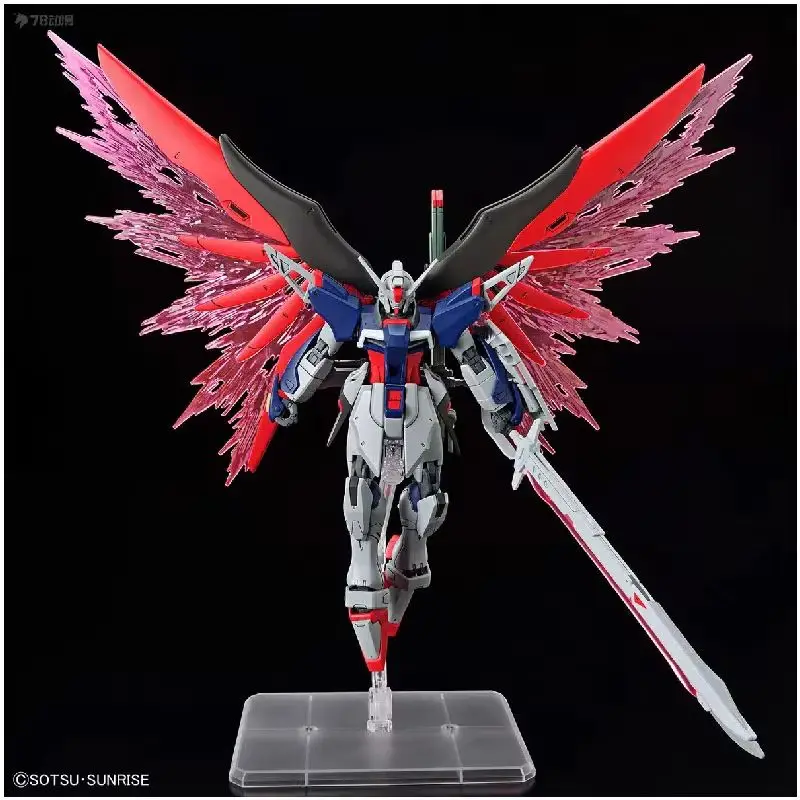

Bandai 1/144 Destiny Gundam модель игрушки Коллекционная фигурка Playable SpecII & Zeus силуэт подарок ручной работы для фанатов