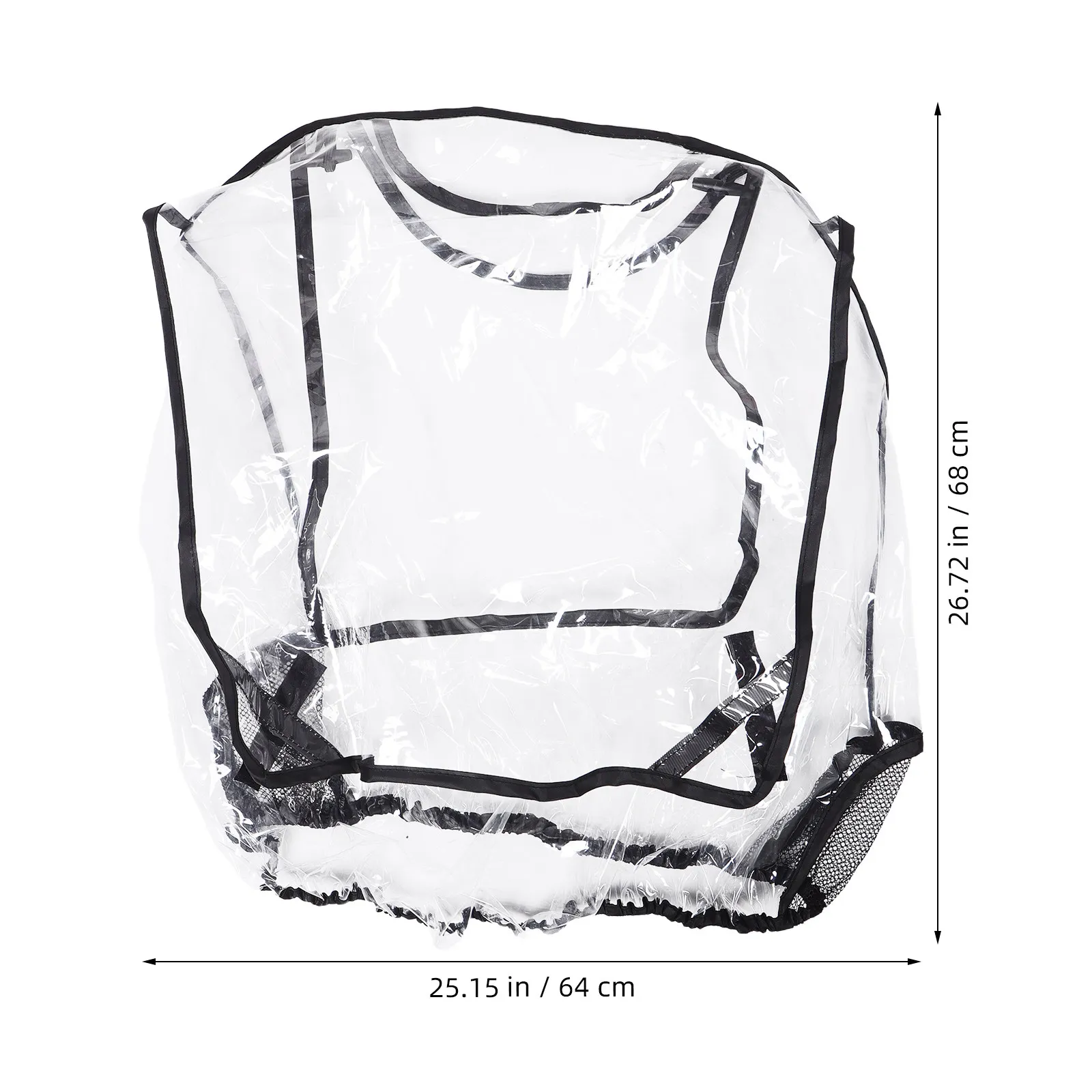 Universal Baby Stroller Rain Cover Eva Waterproof Clear Pram Rain Protector Rainproof Travel System Infant Carrier Stroller