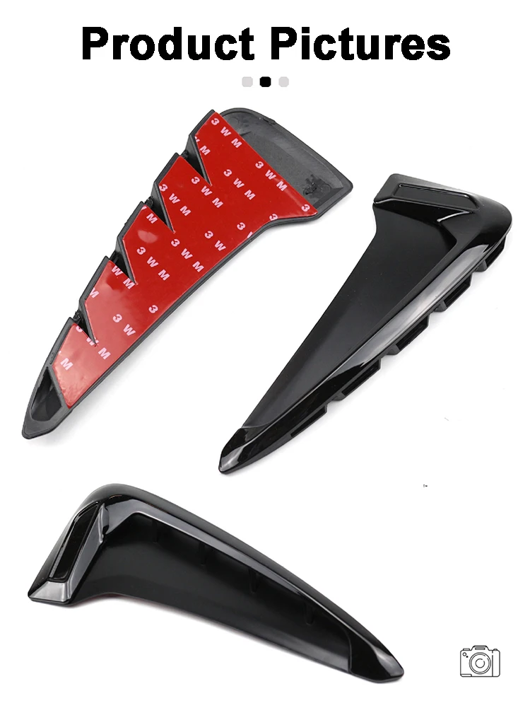 الإعداد المثالي X5 F15 ABS مادة فواقي الهواء باللون الأسود اللامع لسيارات BMW X5 F15 #4