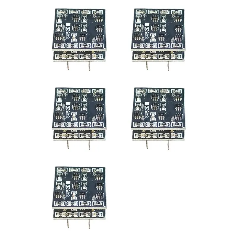 5 Stück SX52B Vollständig diskretes Dual-Op-Amp-Modul Opa1612 Chip für Vorverstärker Audio DAC Kopfhörerverstärker