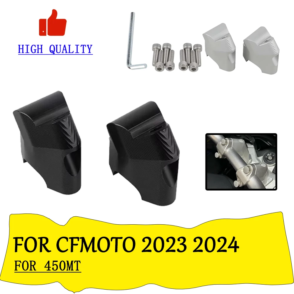 Motorcycle Accessories Handlebar Riser Clamp Handle Bar Move Back Mount Extend Adapter For CFMOTO CF MOTO 450MT MT450 MT 450 MT