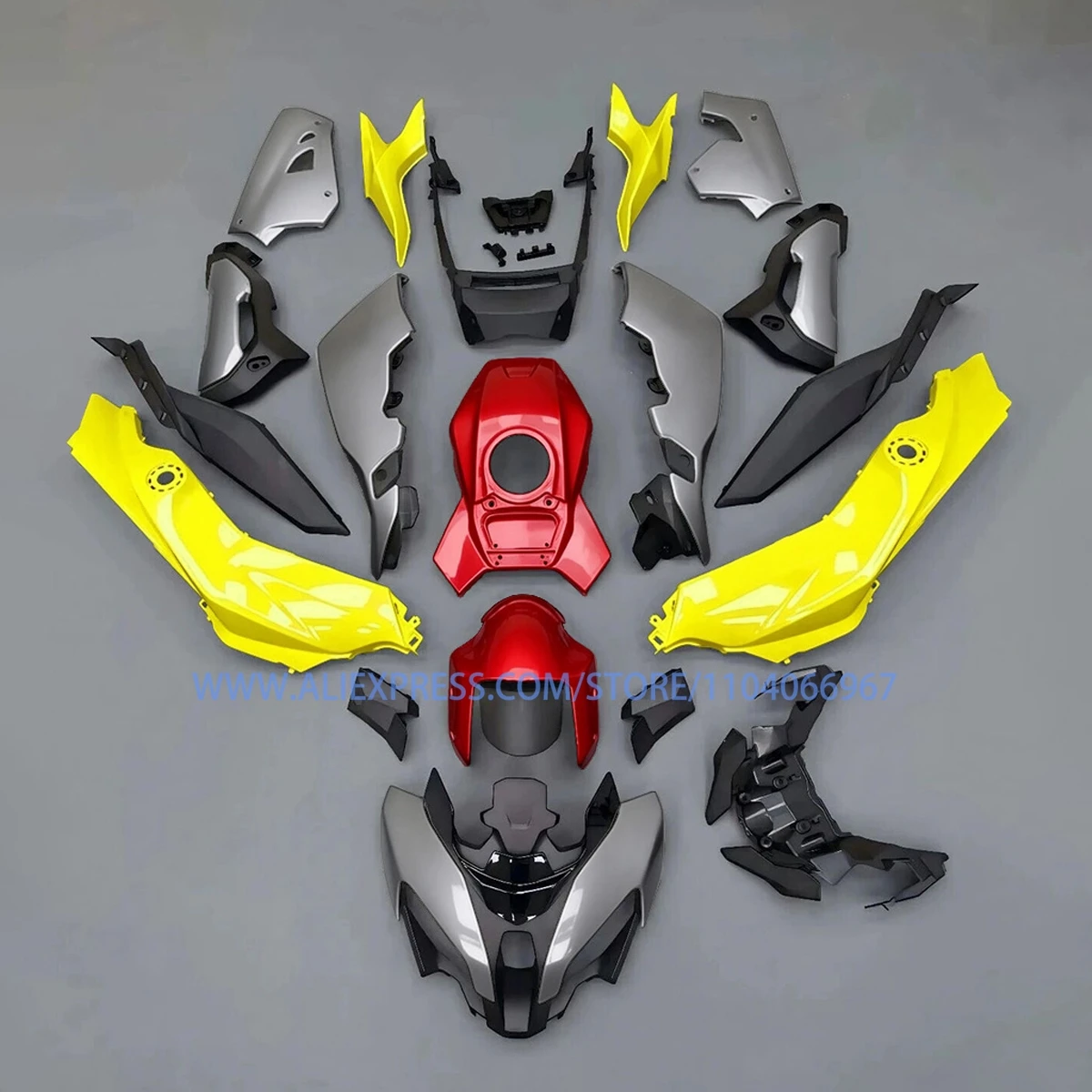 Full Cowling Panels Kit for S1000XR 2020-2023 K69 Injection Molded ABS Bodywork Set Frame Cover Protectors Spares Sets