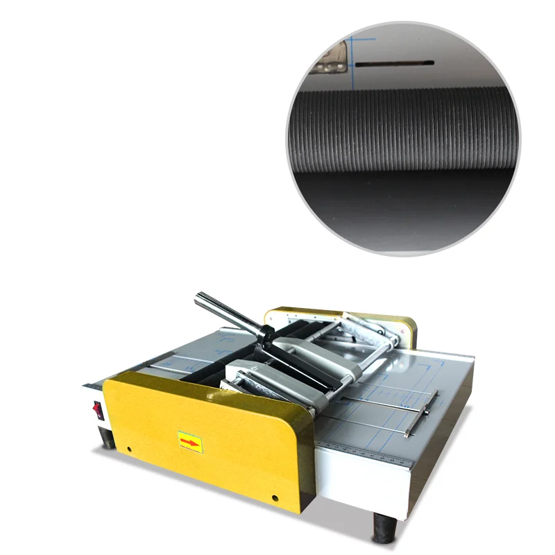 ZY-B1 Paper Book Stapling Booklet Wire Binding Machine Folding Booklet Maker Machine